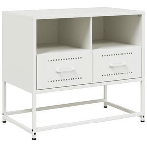 vidaXL feh&eacute;r ac&eacute;l TV-szekr&eacute;ny 68 x 39 x 60,5 cm