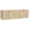 vidaXL Fali TV szekr&eacute;ny Sonoma T&ouml;lgy 98 x 31 x 30 cm Szerelt Fa
