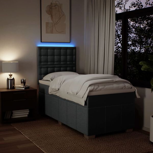 vidaXL s&ouml;t&eacute;tsz&uuml;rke sz&ouml;vet rug&oacute;s &aacute;gy matraccal 90 x 200 cm