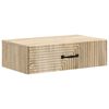 vidaXL Fali oldalt&aacute;bla 59 x 34,5 x 17 cm Szerelt Fa Sonoma T&ouml;lgy