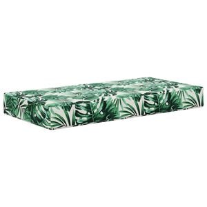 vidaXL K&uuml;lt&eacute;ri &uuml;lőp&aacute;rna Tr&oacute;pusi Lev&eacute;l 80 x 40 x 8 cm 100% poli&eacute;szter