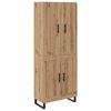 vidaXL Magasfi&uacute; 2 pcs Artisan t&ouml;lgy 69,5 x 34 x 180 cm