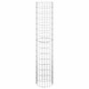 vidaXL 3 db kör alakú horganyzott acél gabion magaságyás Ø30 x 150 cm