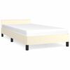 vidaXL kr&eacute;msz&iacute;nű &aacute;gykeret fejt&aacute;ml&aacute;val matrac n&eacute;lk&uuml;l 80 x 200 cm