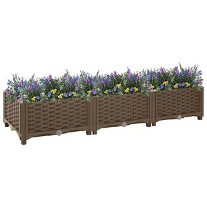vidaXL polipropil&eacute;n magas&aacute;gy&aacute;s 120 x 40 x 23 cm