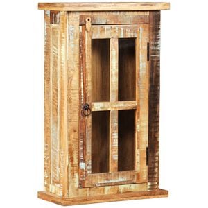 vidaXL t&ouml;m&ouml;r &uacute;jrahasznos&iacute;tott fa faliszekr&eacute;ny 44 x 21 x 72 cm