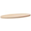 vidaXL t&ouml;m&ouml;r fenyőfa ov&aacute;lis asztallap 60 x 30 x 2,5 cm