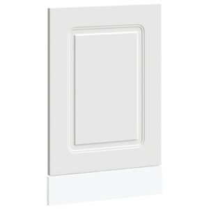 vidaXL mosogat&oacute;g&eacute;p panel Kalmar feh&eacute;r 45x1,5x57 cm m&eacute;rn&ouml;ki fa