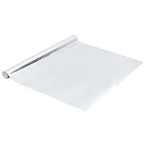 vidaXL magasf&eacute;nyű ez&uuml;st &ouml;ntapad&oacute; PVC b&uacute;torf&oacute;lia 500 x 90 cm