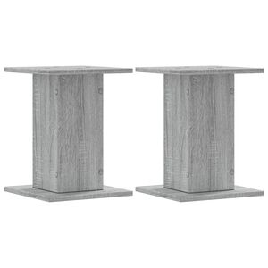 vidaXL 2 db sz&uuml;rke sonoma szerelt fa n&ouml;v&eacute;nytart&oacute; &aacute;llv&aacute;ny 30x30x40 cm