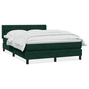 vidaXL s&ouml;t&eacute;tz&ouml;ld b&aacute;rsony rug&oacute;s &aacute;gy matraccal 160x210 cm