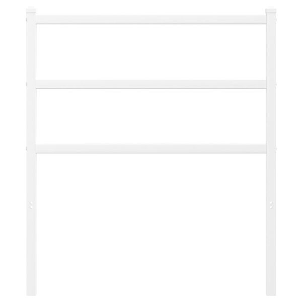 vidaXL fehér fém fejtámla 75 cm