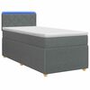 vidaXL Boxspring &aacute;gy matraccal S&ouml;t&eacute;tsz&uuml;rke 80 x 200 cm Sz&ouml;vet