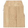 vidaXL sonoma tölgy színű szerelt fa fali TV-szekrény 80 x 30 x 30 cm