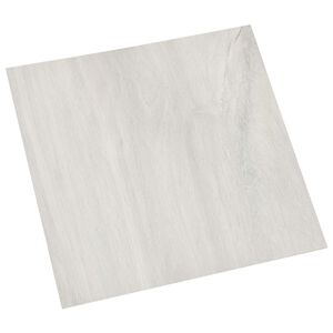vidaXL &Ouml;ntapad&oacute;s Padl&oacute; Panelek Feh&eacute;r &eacute;s Fa Sz&iacute;n 30,5 x 30,5 cm 20 db