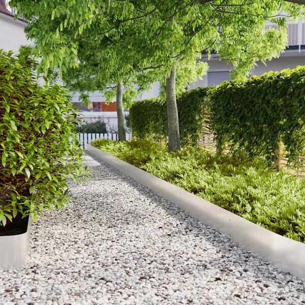 vidaXL 30 db rozsdamentes ac&eacute;lb&oacute;l gyepszeg&eacute;lyek 20x103 cm