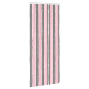 vidaXL Rovar F&uuml;gg&ouml;ny Chenille Ez&uuml;stsz&uuml;rke &eacute;s R&oacute;zsasz&iacute;n 90 x 220 cm