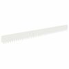 vidaXL Fűszeg&eacute;lyez&eacute;s 10 pcs 103 x 10 cm Ac&eacute;l Feh&eacute;r
