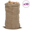 vidaXL 30 db jutazs&aacute;k 65 x 135 cm 100% juta 340 g/m2