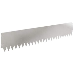 vidaXL Fűszeg&eacute;lyez&eacute;s 20 pcs 103 x 20 cm Ac&eacute;l Ez&uuml;st