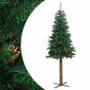 vidaXL z&ouml;ld PVC v&eacute;kony kar&aacute;csonyfa val&oacute;di f&aacute;val &eacute;s tobozzal 150 cm
