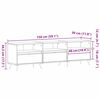 vidaXL TV szekr&eacute;ny R&eacute;gi fa 150 x 30 x 44,5 cm Faanyag