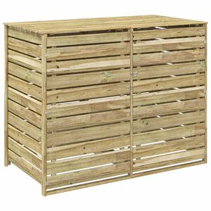 vidaXL Gurul&oacute;s hullad&eacute;kt&aacute;rol&oacute; 2 kuk&aacute;hoz 240 L Impregn&aacute;lt Fenyőfa