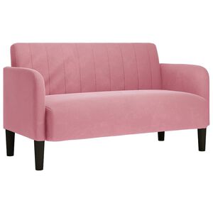 vidaXL r&oacute;zsasz&iacute;n b&aacute;rsony loveseat kanap&eacute; 109 cm