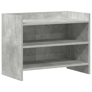 vidaXL TV szekr&eacute;ny 60 x 33 x 47 cm Betonsz&uuml;rke Szerelt Fa