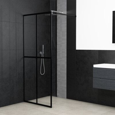 vidaXL átlátszó edzett üveg zuhanyfal 90 x 195 cm