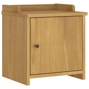 vidaXL SANDNES t&ouml;m&ouml;r fenyőfa előszobapad 45x40x50 cm