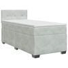 vidaXL Boxspring &aacute;gy matraccal Vil&aacute;gossz&uuml;rke 100 x 200 cm B&aacute;rsony
