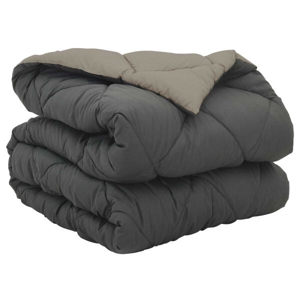 vidaXL Teljes &eacute;ves takar&oacute; Vil&aacute;gossz&uuml;rke &eacute;s antracit 220 x 140 cm