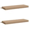 vidaXL Pad p&aacute;rn&aacute;k SOEST 2 db 100% poli&eacute;szter Homoksz&iacute;n 110 x 40 x 8 cm