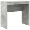 vidaXL Asztal Beton Sz&uuml;rke 80 x 40 x 76 cm