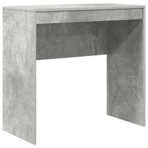 vidaXL Asztal Beton Sz&uuml;rke 80 x 40 x 76 cm