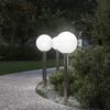 vidaXL 3 db szenzoros oszlopl&aacute;mpa 80 cm rozsdamentes ac&eacute;l IP44