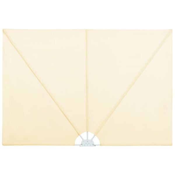 vidaXL krémszínű összecsukható terasz oldalárnyékoló 300 x 200 cm