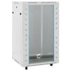 vidaXL sz&uuml;rke 18U h&aacute;l&oacute;zati szekr&eacute;ny 19" IP20 60 x 60 x 100 cm