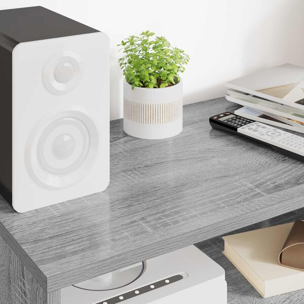 vidaXL TV szekr&eacute;ny Sz&uuml;rke Sonoma 60 x 35 x 40 cm Faanyag