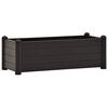 vidaXL antracitsz&uuml;rke kerti PP magas&aacute;gy&aacute;s 100 x 43 x 35 cm