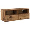 vidaXL TV Fali Szekr&eacute;ny &Ouml;reg fa 80 x 30 x 30 cm Faanyag
