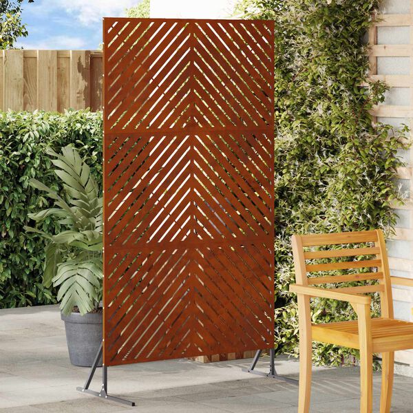 vidaXL Mag&aacute;nszf&eacute;ra K&eacute;pernyő Sz&uuml;rke 100 x 50 x 180 cm Ac&eacute;l