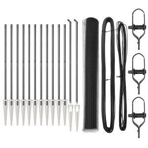 vidaXL Hatsz&ouml;gletű ker&iacute;t&eacute;s oszlopokkal 25 x 1,2 m PVC-bevonatos ac&eacute;l