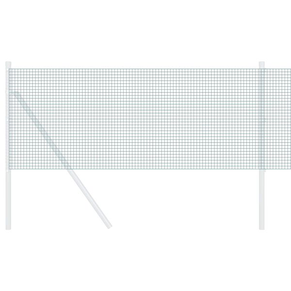 vidaXL Hegesztett Dr&oacute;th&aacute;l&oacute; Ker&iacute;t&eacute;s Z&ouml;ld 0.8 x 10 m