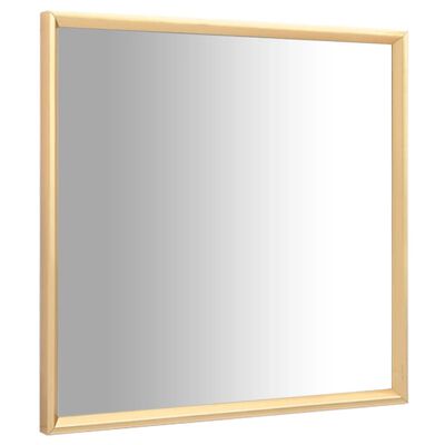 vidaXL aranyszínű tükör 70 x 70 cm