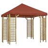 vidaXL terrakotta pavilon 3 x 3 m
