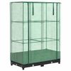 vidaXL rattan megjelen&eacute;sű magas&aacute;gy&aacute;s melegh&aacute;ztakar&oacute;val 80x40x123 cm