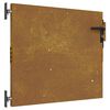 vidaXL famint&aacute;s corten ac&eacute;l kerti kapu 85x150 cm