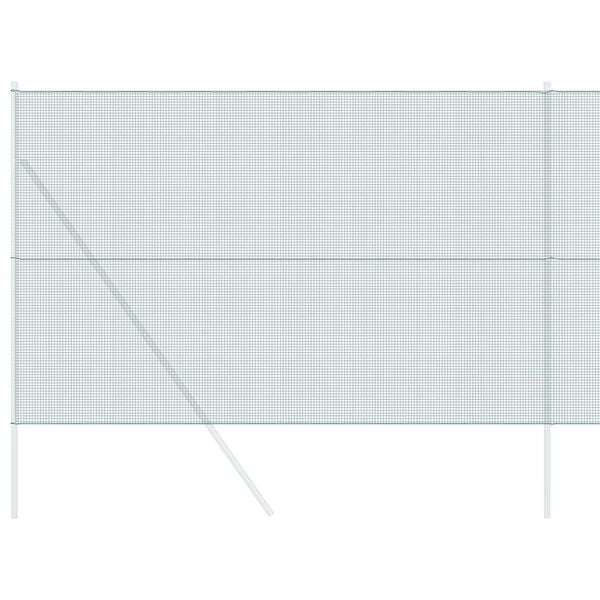 vidaXL Hegesztett Dr&oacute;th&aacute;l&oacute; Ker&iacute;t&eacute;s Z&ouml;ld 1.6 x 10 m